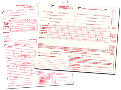 Loose Leaf Driver’s Logs